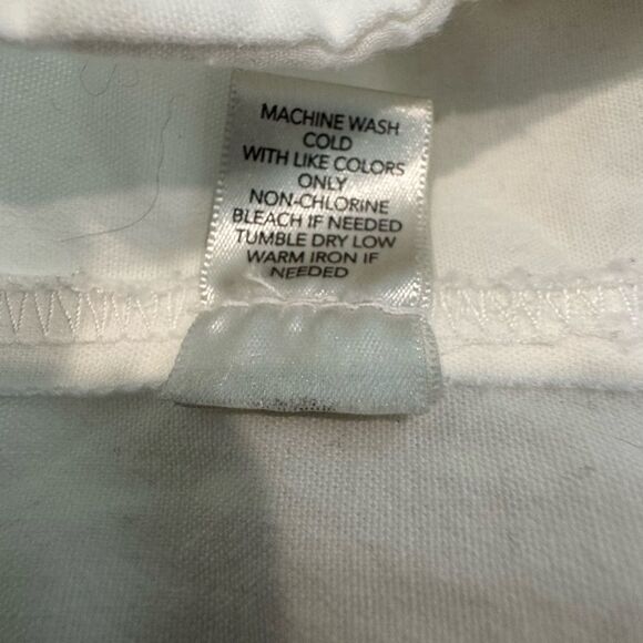 Women's White Button-Up Jacket - Picture 7 of 9